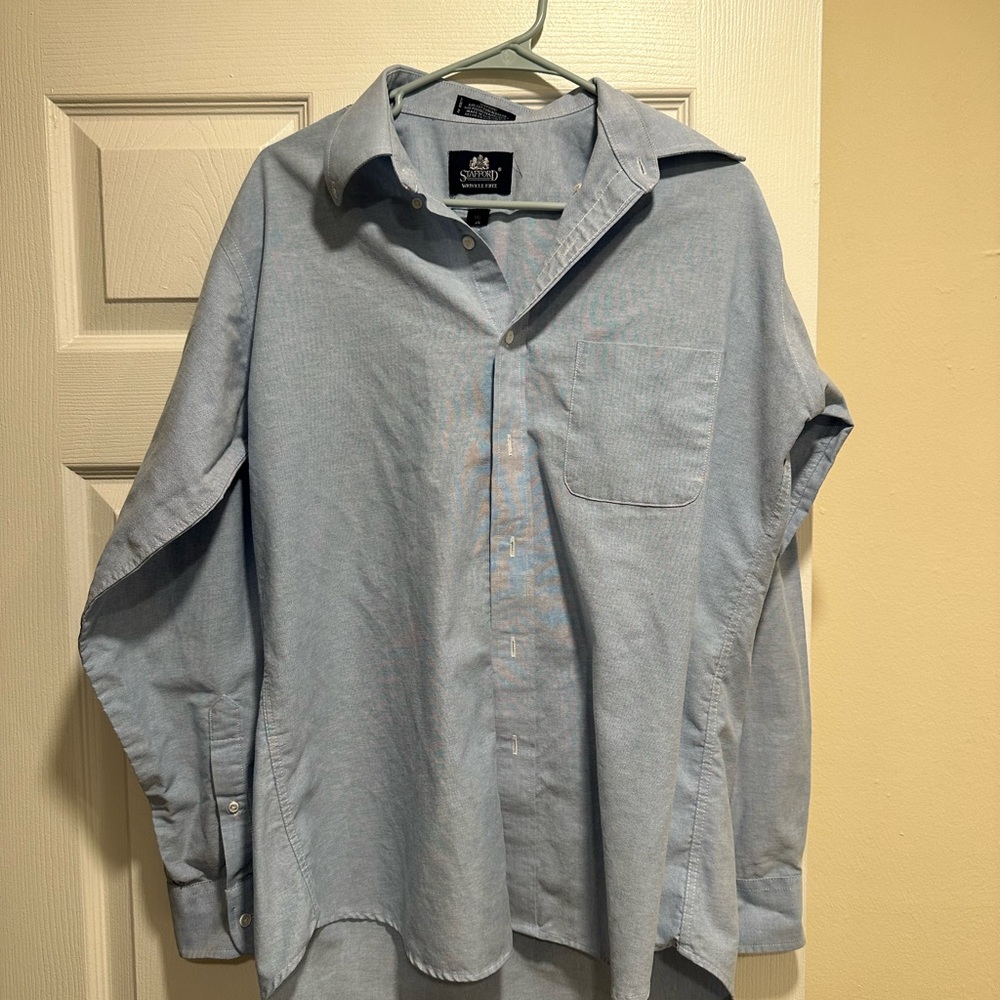 BLUE DRESS SHIRT